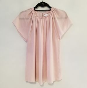 Reiss light pink blouse